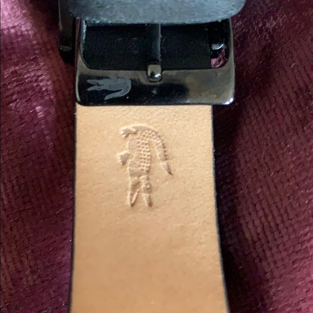 Lacoste leather black watch - Picture 5 of 7